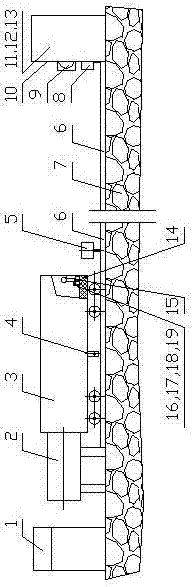 Railway vehicle real vehicle bump test system for coupling passenger behavior detection