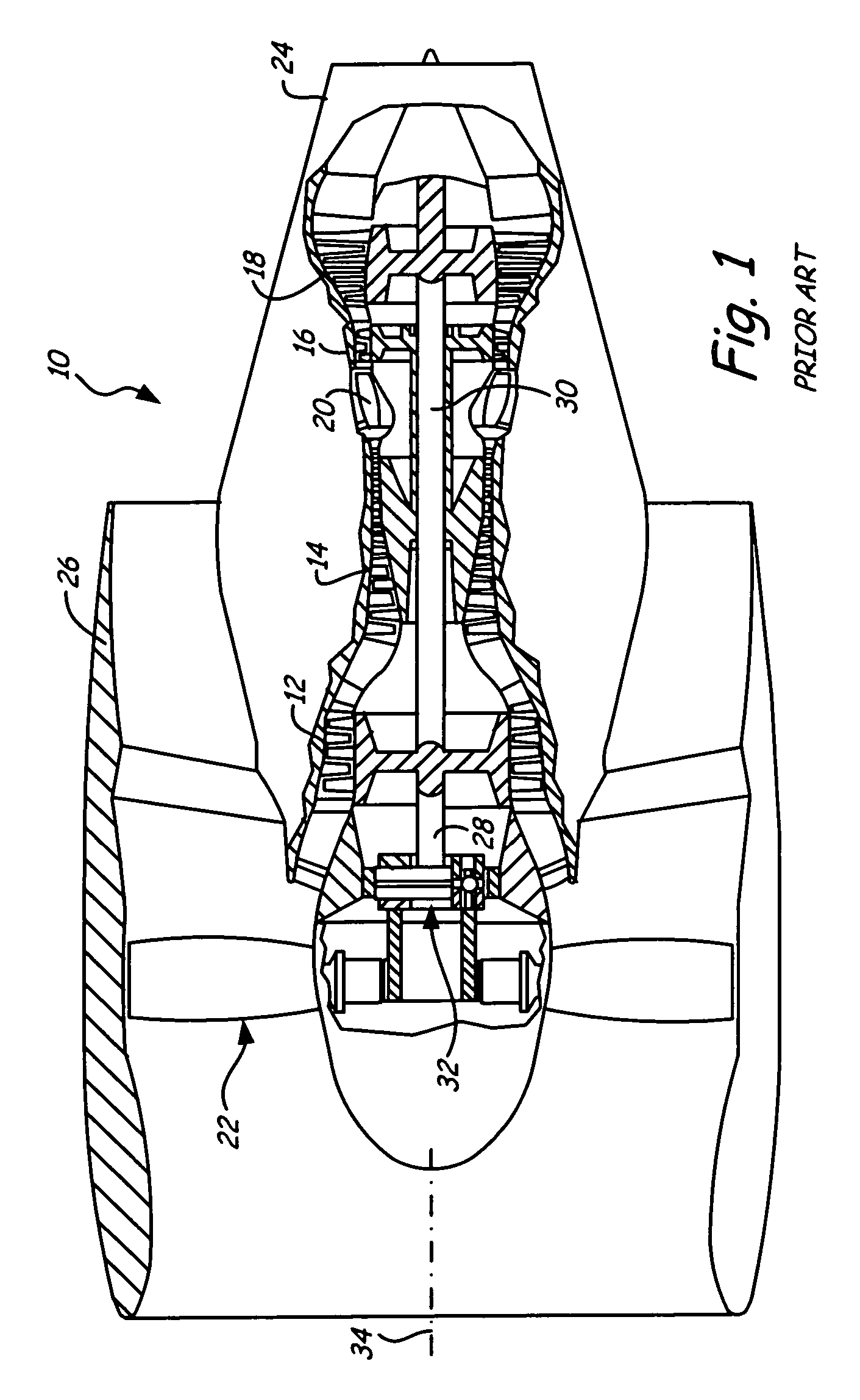 Epicyclic gear train integral sun gear coupling design