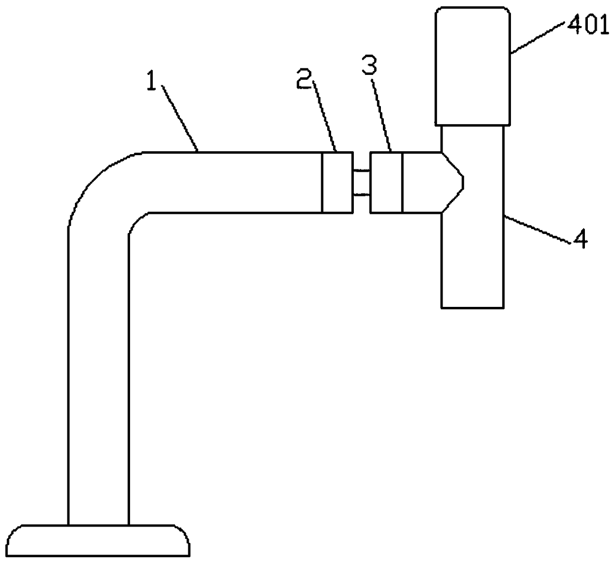 Tap with water outlet direction being adjustable