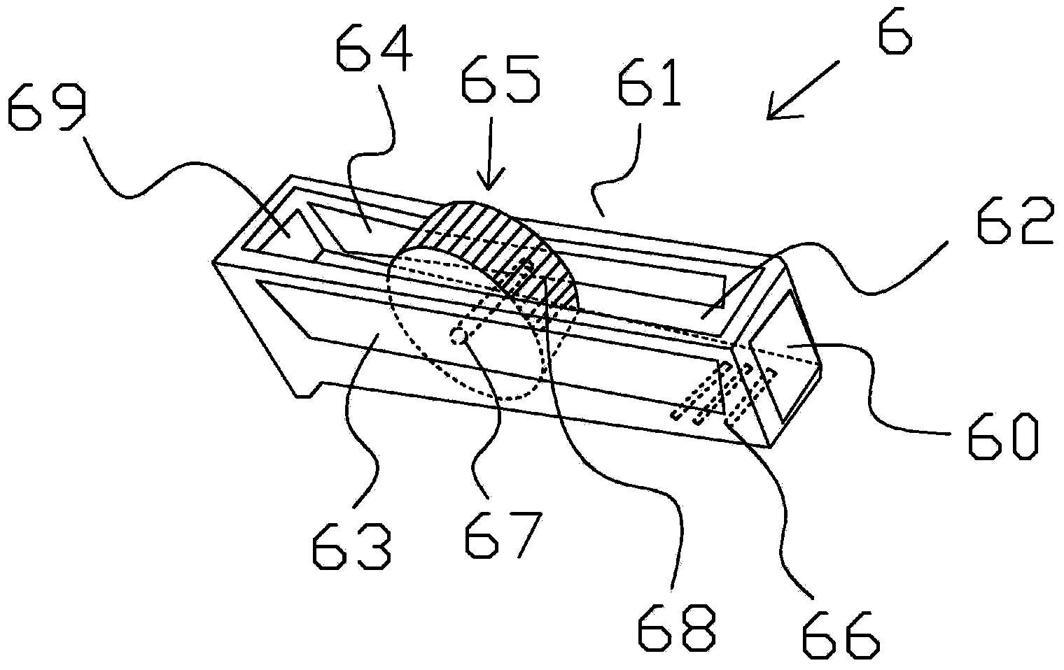 Pleural effusion drainage device