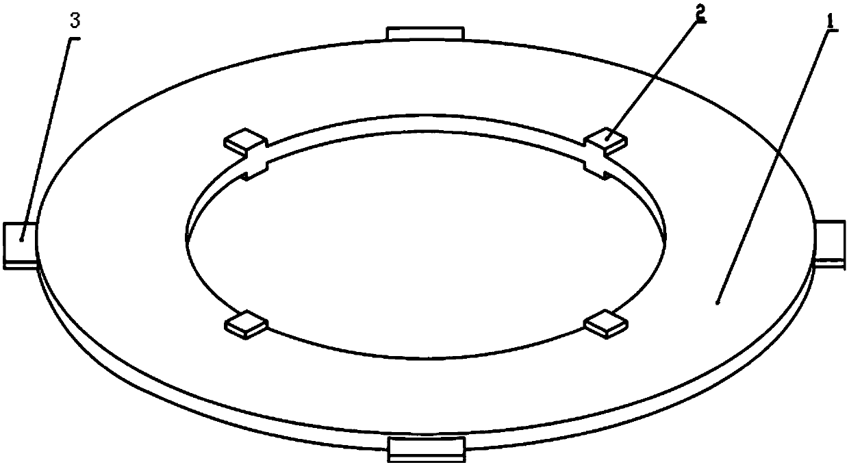 Three-degree-of-freedom spherical rotor ultrasonic motor stator base and its excitation method