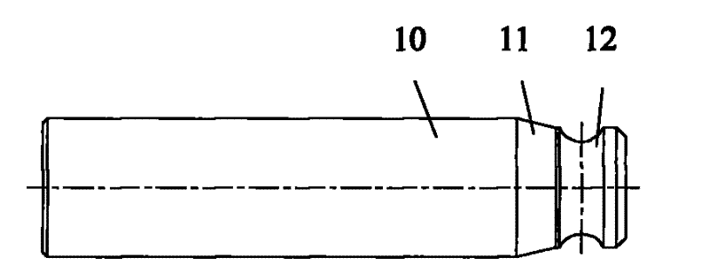 Tower crane mast section pin shaft connection method