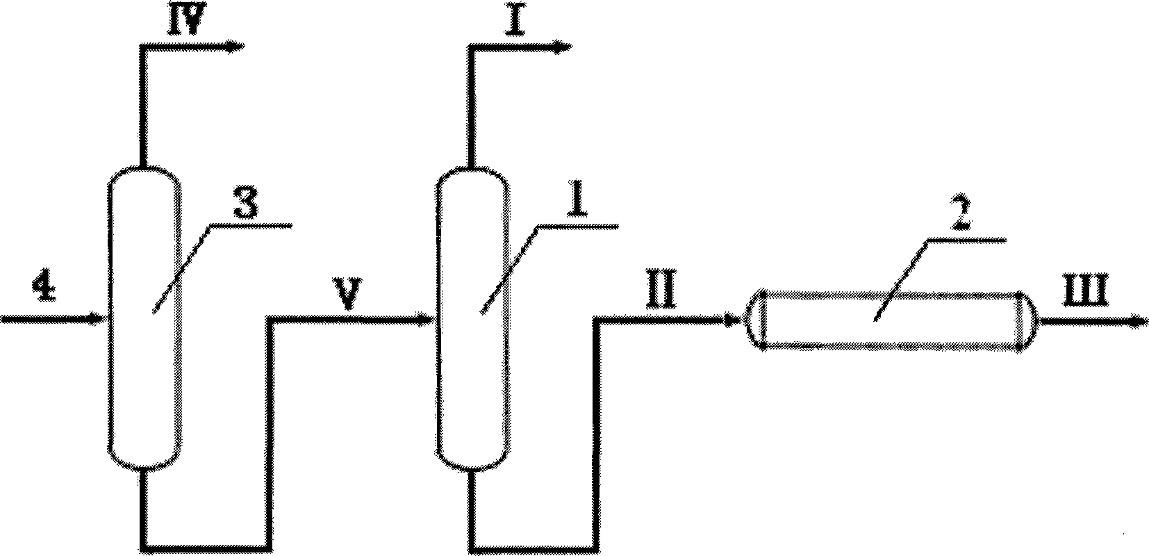 Postheating dimerization method for separating C5 diene