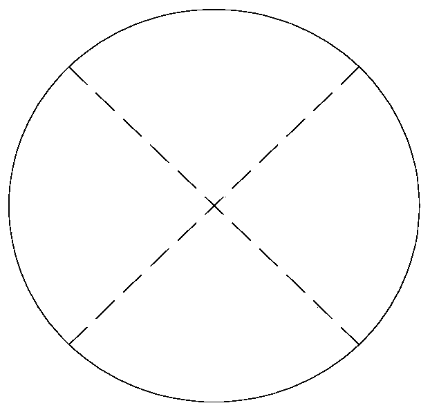 Method for producing connection element with circular upper opening and square lower opening