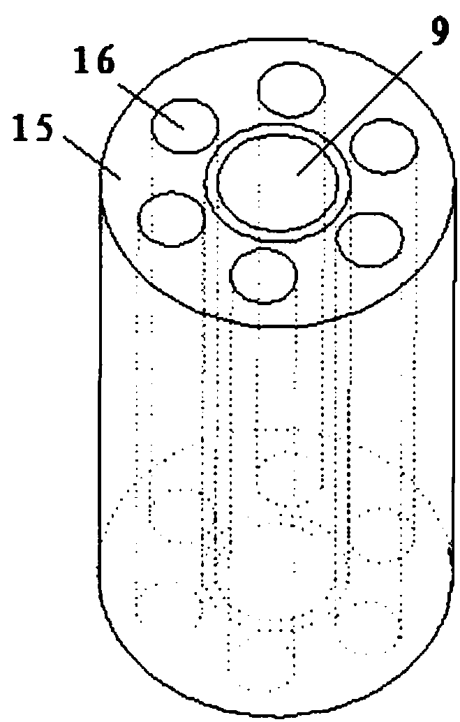 Multifunctional experimental device for purifying gaseous pollutants