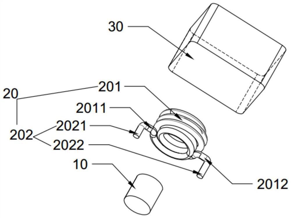 Magnetic element and preparation method thereof