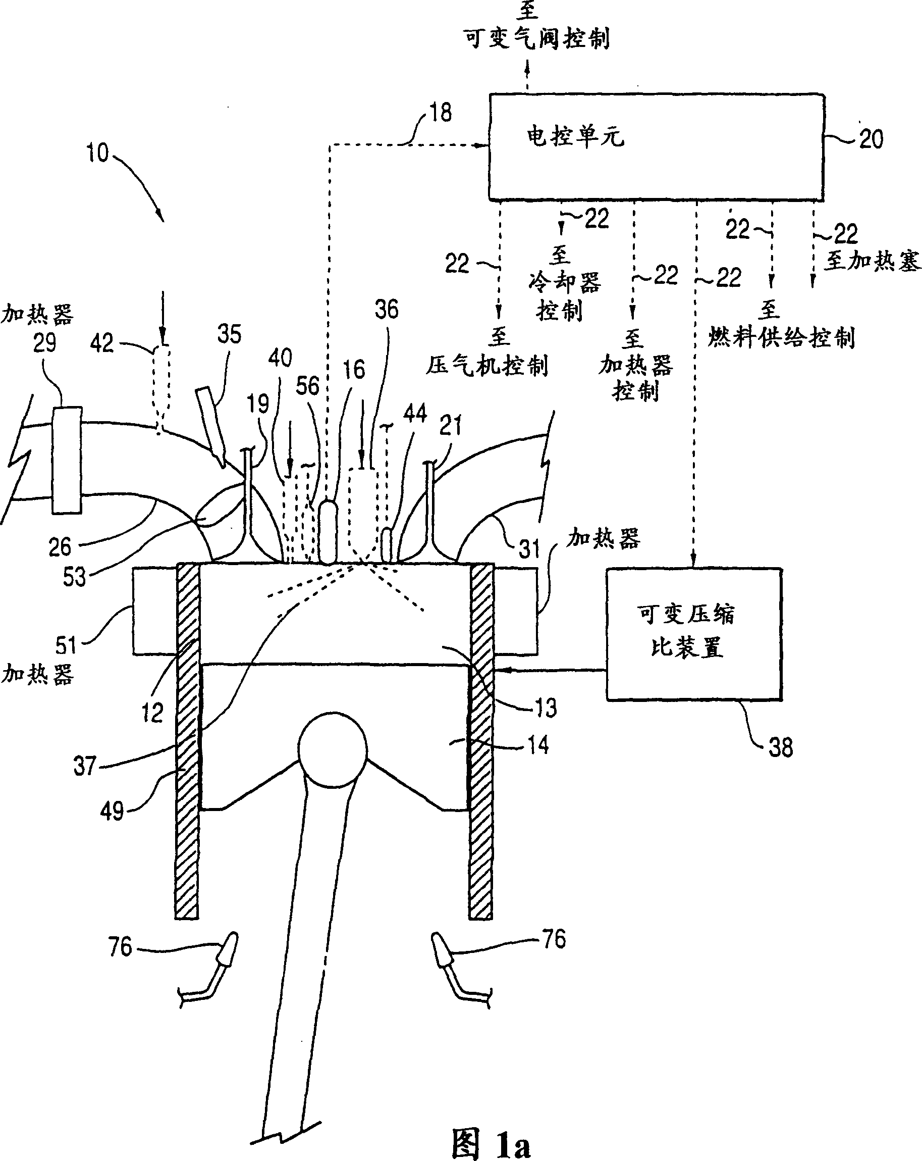 Internal combustion engine operated according to premixed charge compression ignition mode