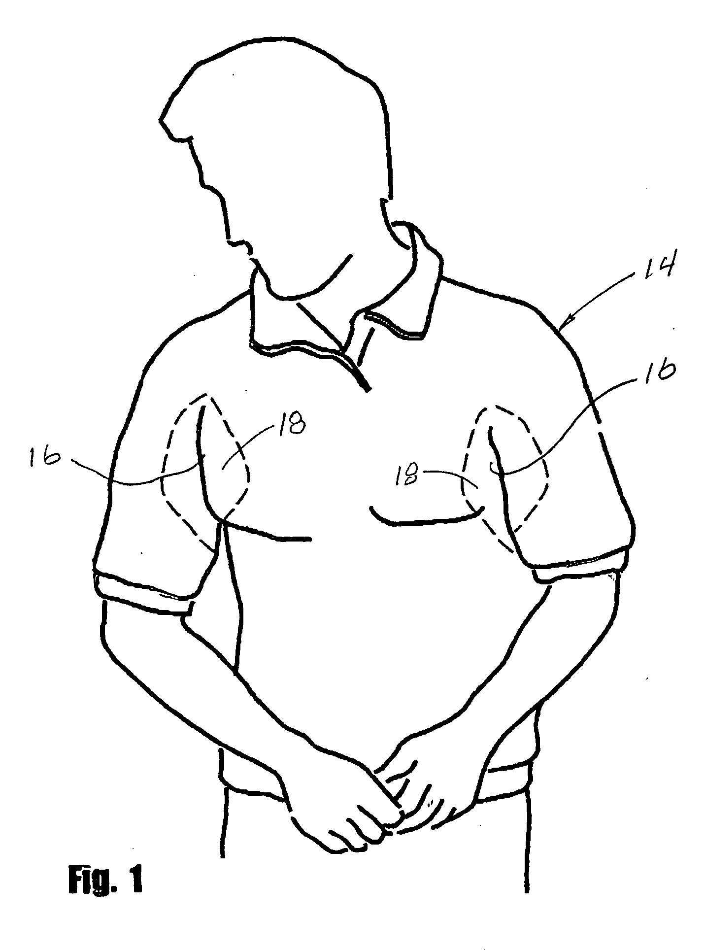 Perspiration shield and method of making same