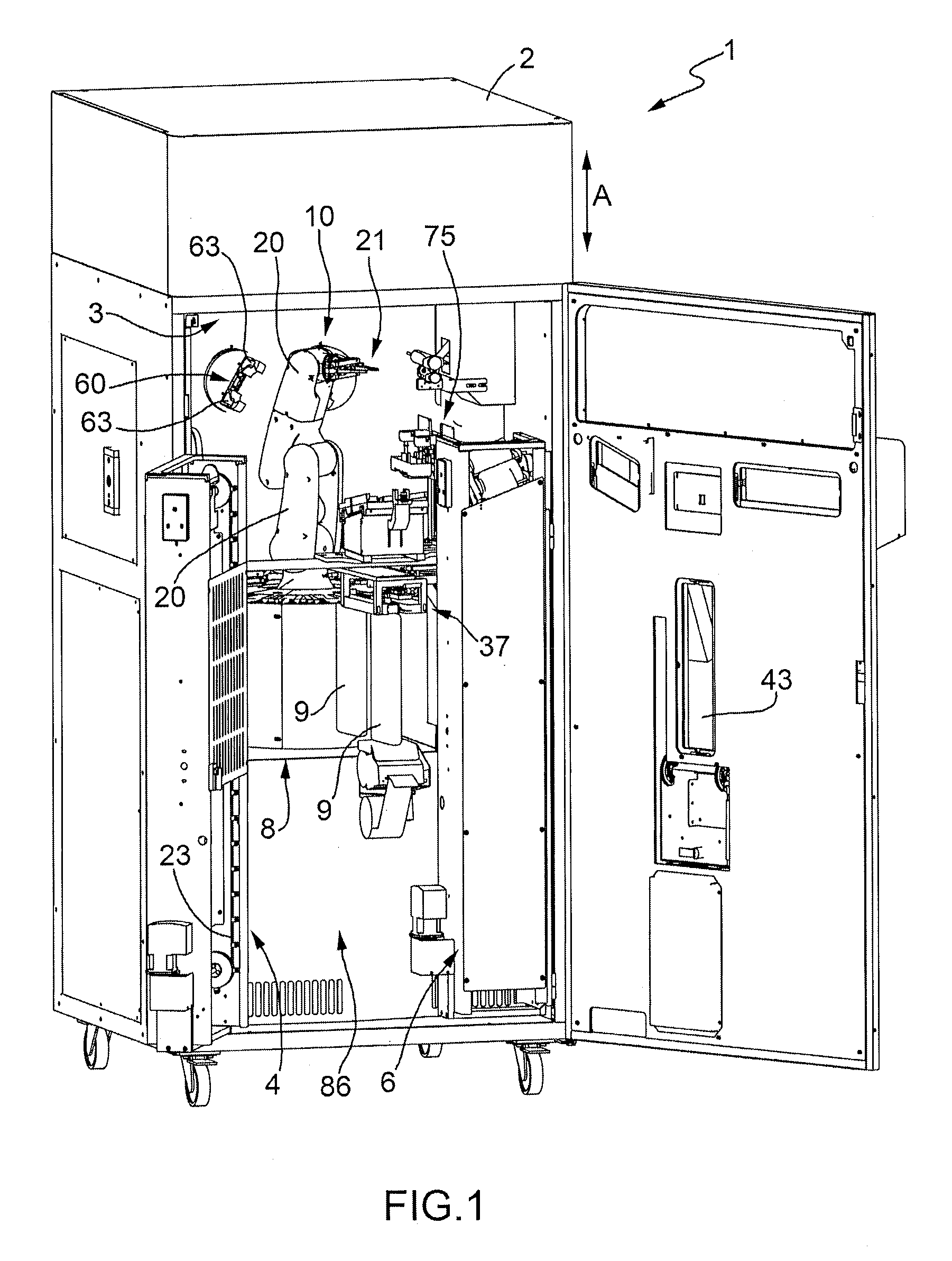 Machine for the Production of Pharmaceutical Products