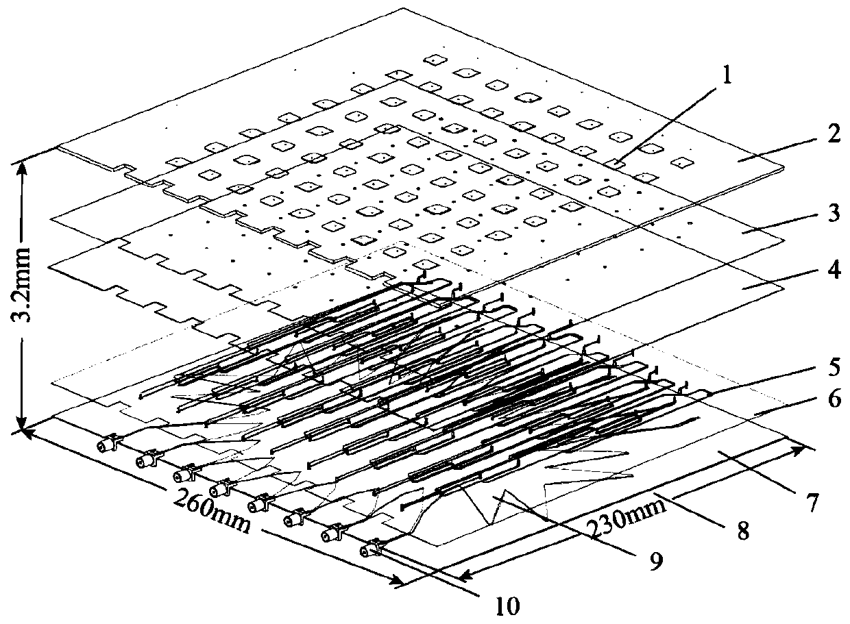 Circularly polarized scanning array antenna based on Rotman lens