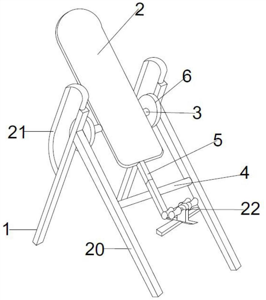 Rotary handstand machine for outdoor physical fitness