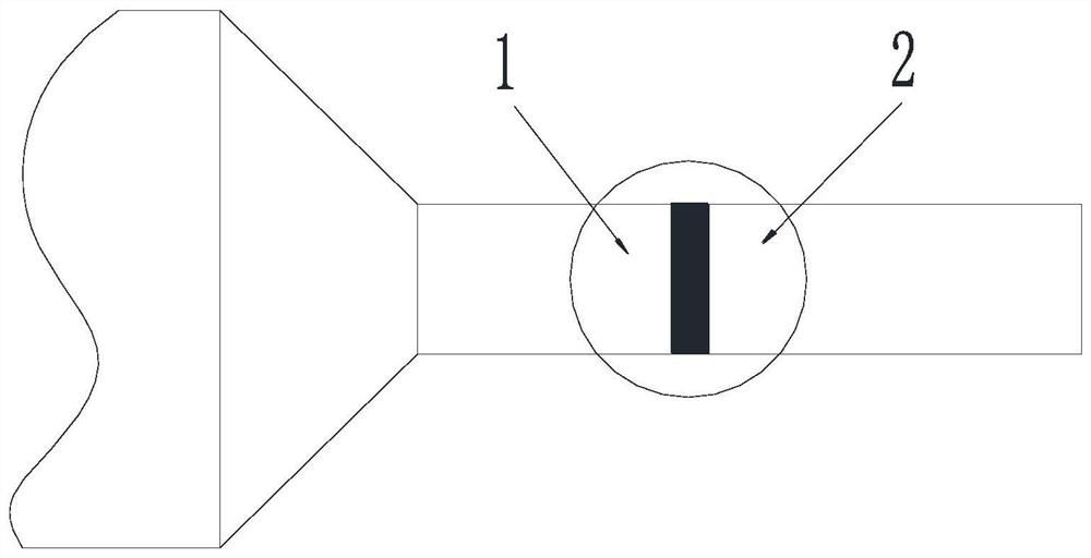 Broken shaft repairing method