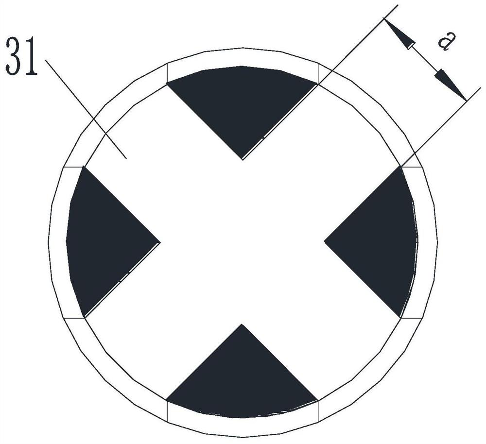 Broken shaft repairing method