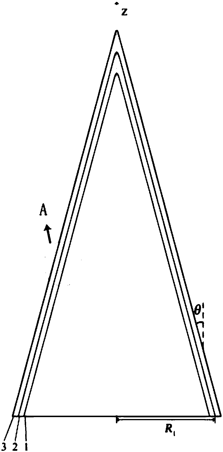 Field local enhancement device based on hybid plasmonic waveguides