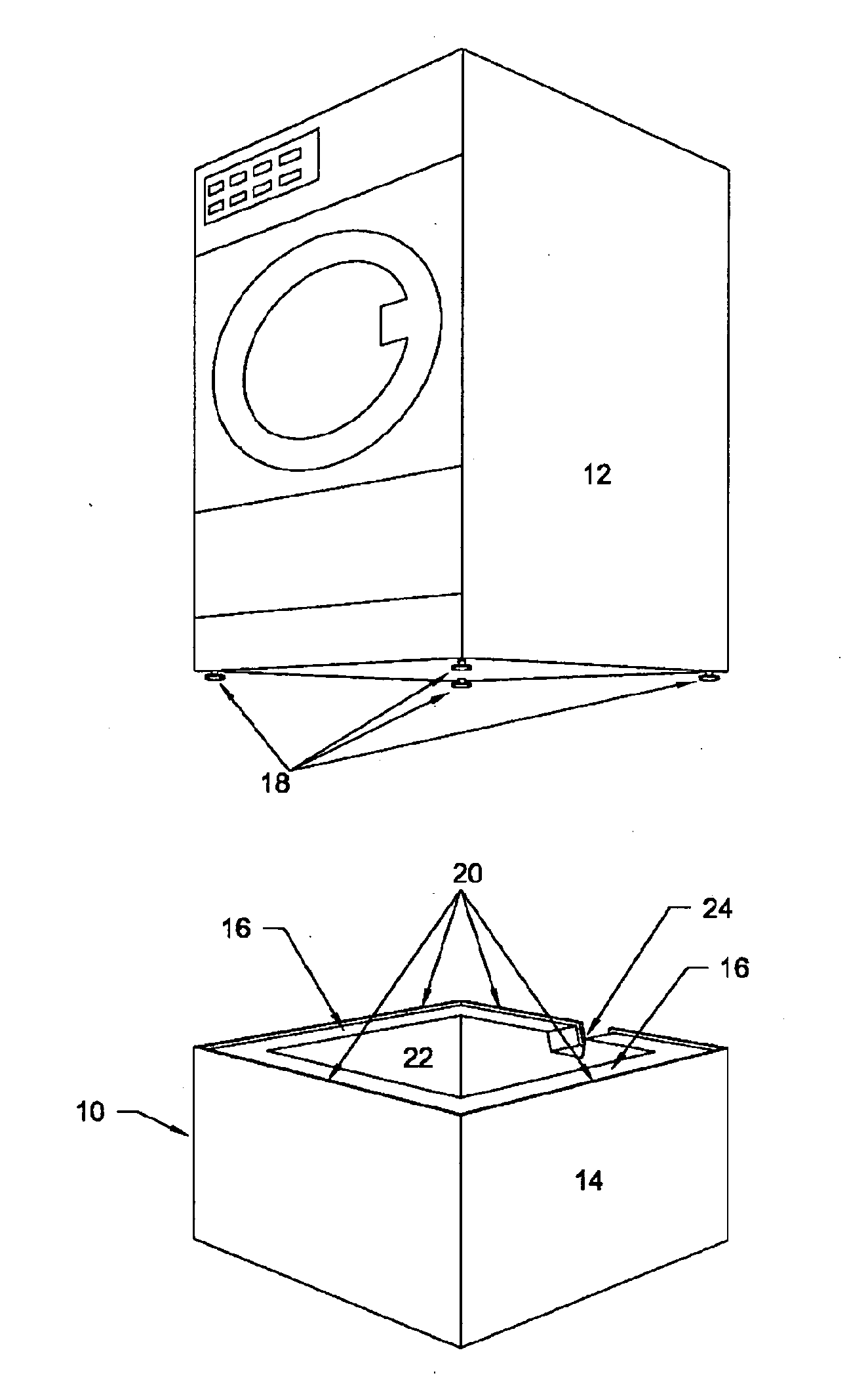 System for liquid leak control and/or air flotation system