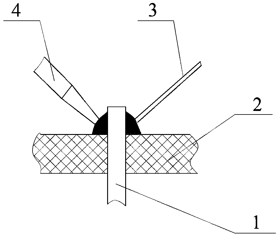 Self-flowing soldering method and system for laser welding