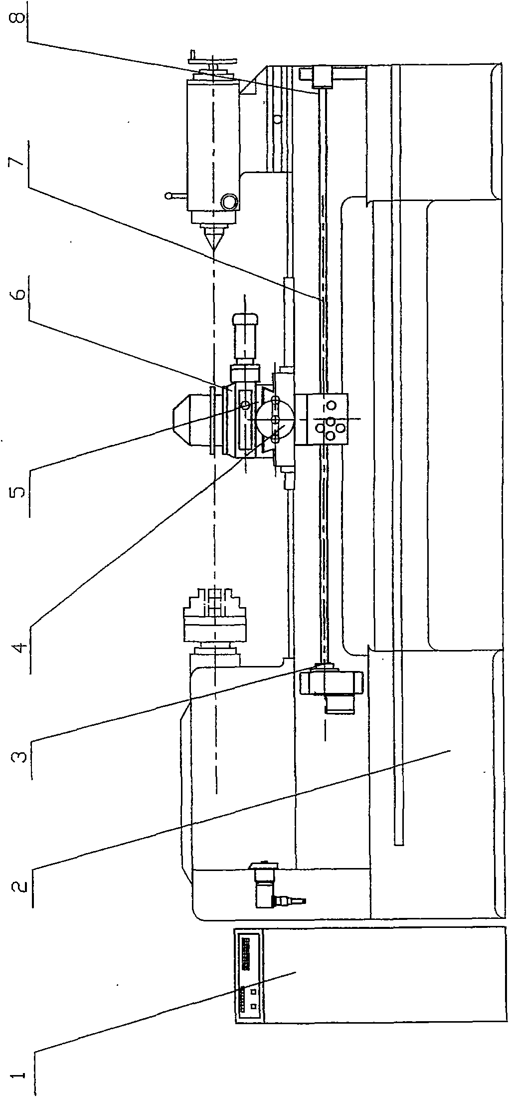 Numerical machine tool