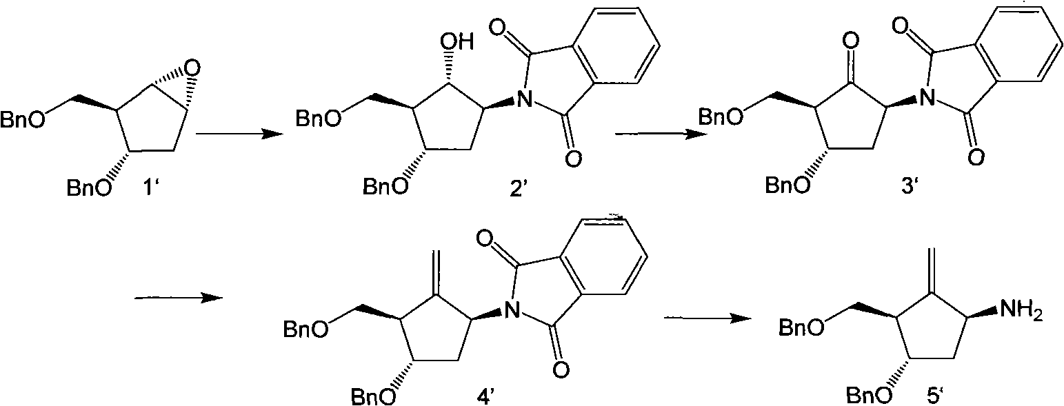 Entecavir intermediates and preparation method thereof