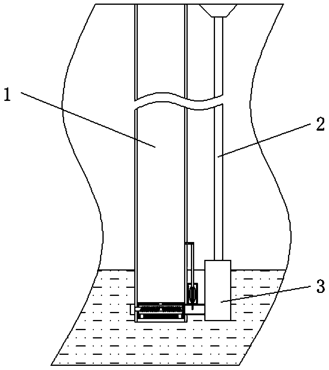 Downhole jetting device for reducing viscosity of petroleum production