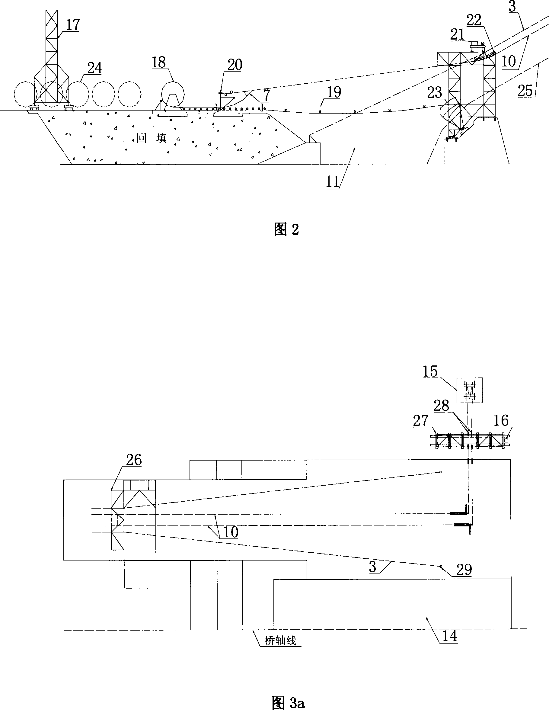 Erection of gantry type small-cycle traction system on large-span suspension bridge main cable