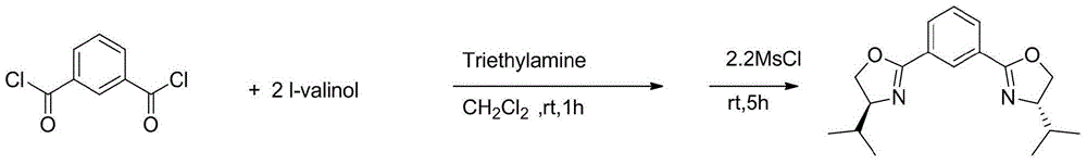 Chiral NCN bisoxazoline phenyl rare earth metal catalyst, preparation method therefor and application thereof