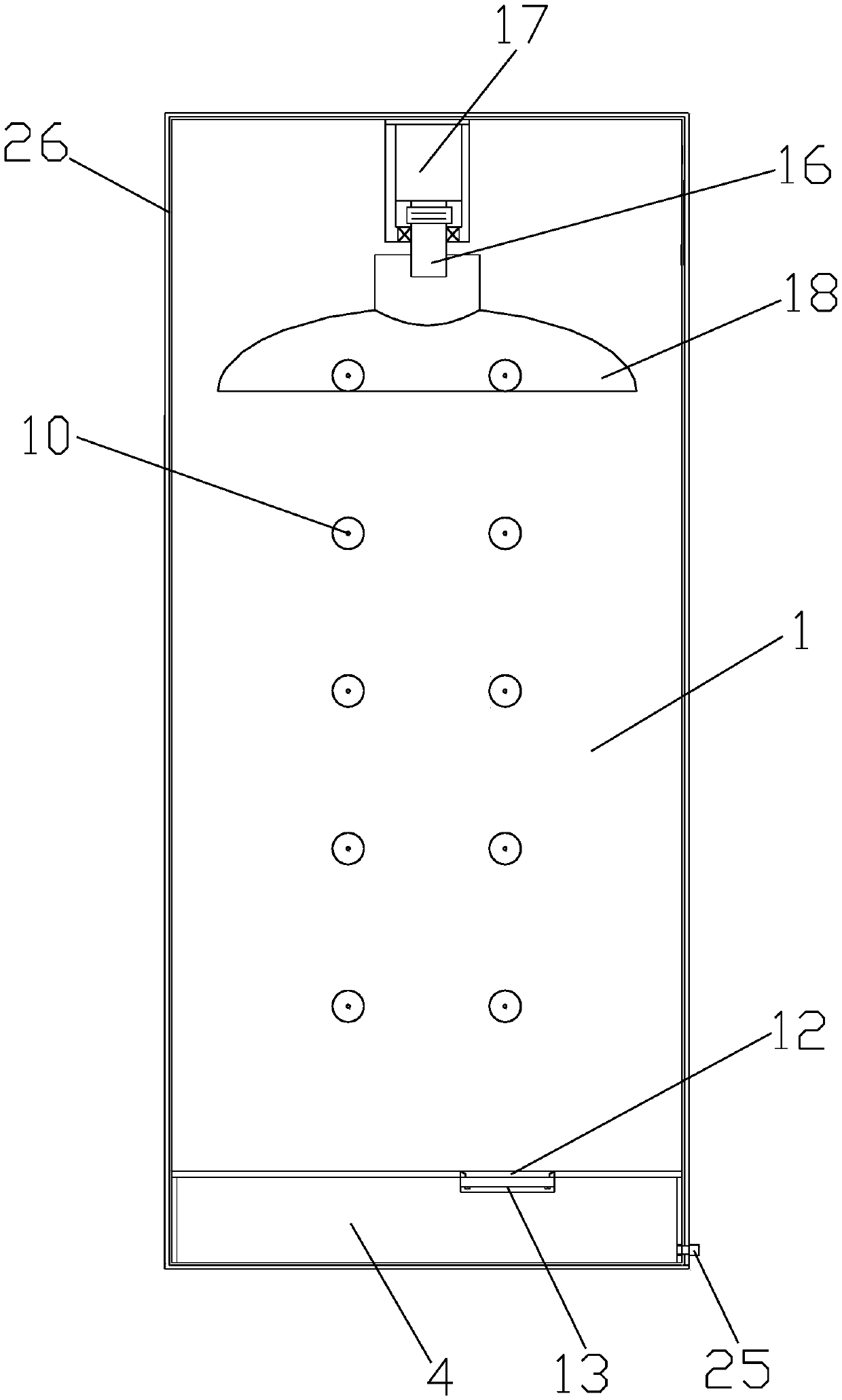 High-speed hot air clothes washer