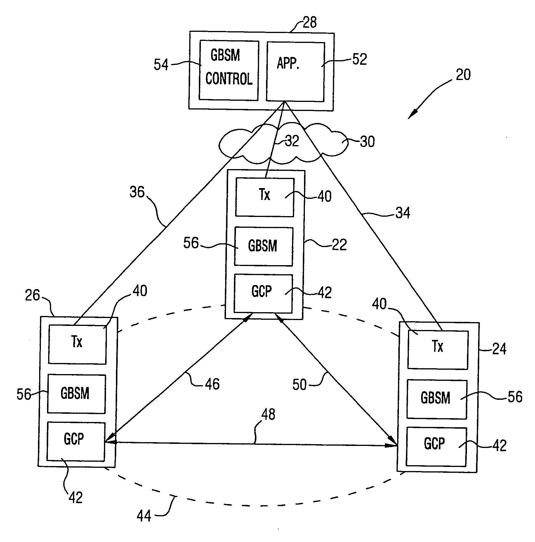 Shared communication capabilities of mobile stations for high bandwidth communications