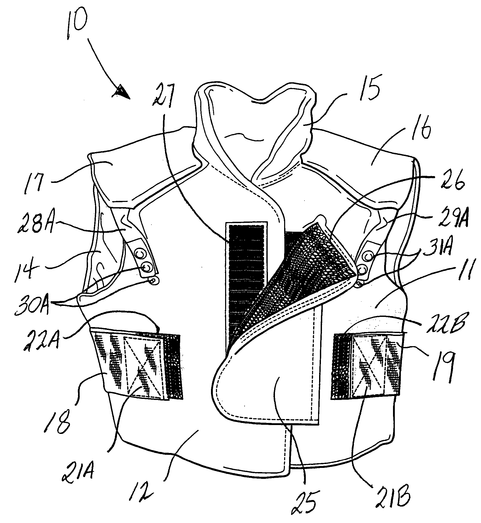 Lightweight soft body-armor product