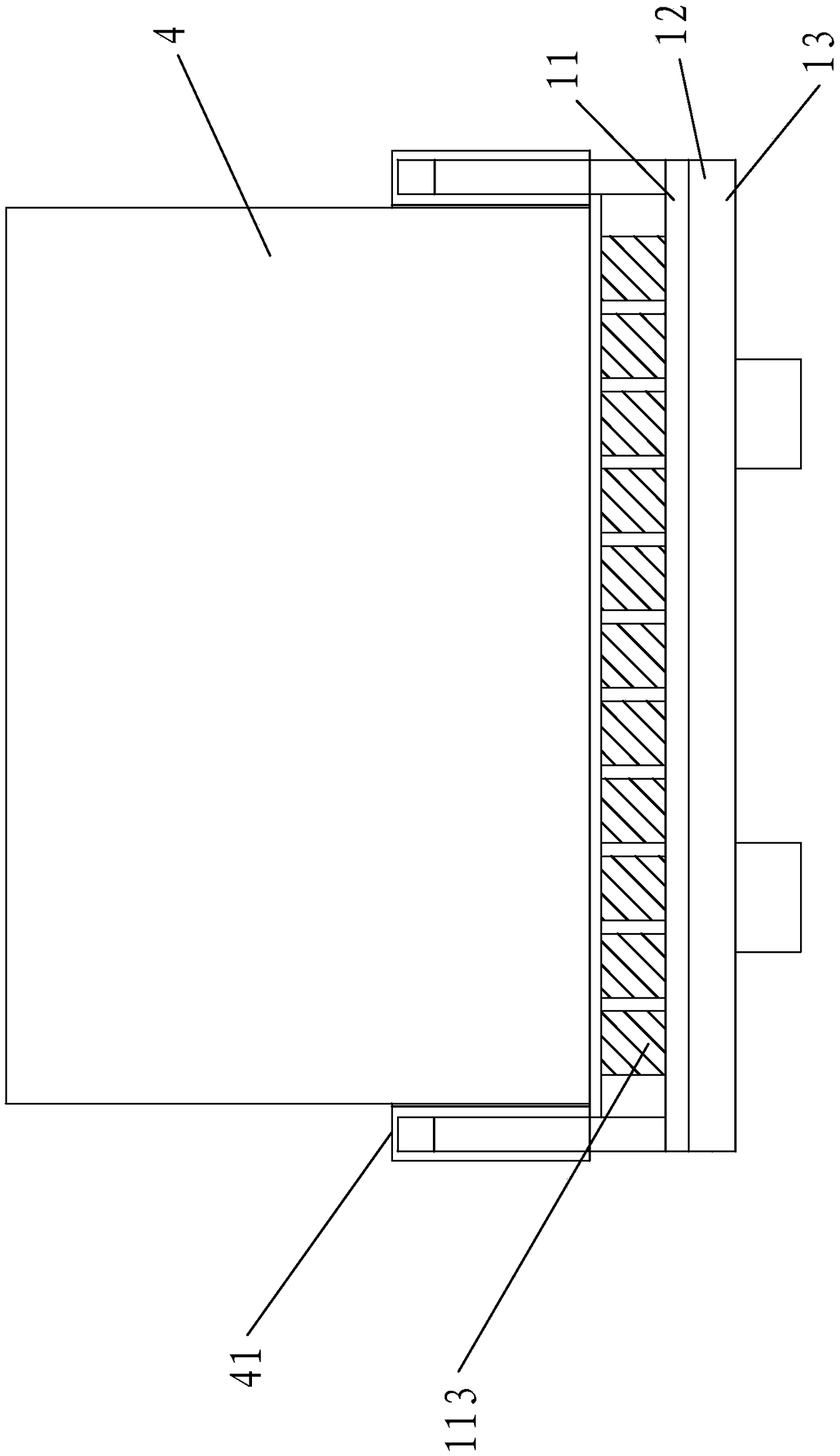 Safety type sweeping machine with alarming functions