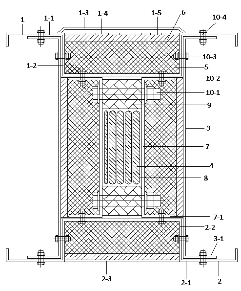 Fireproof bus duct