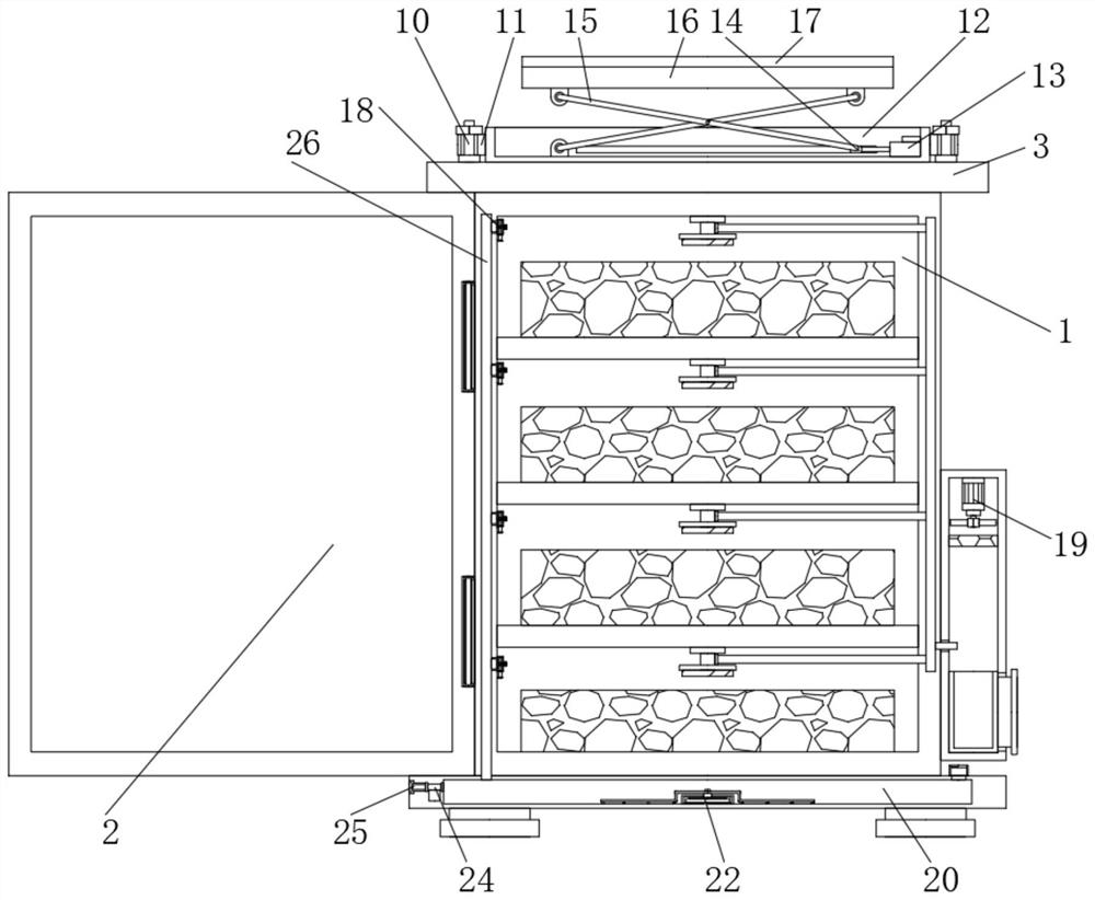 a network cabinet