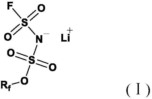 a non-aqueous electrolyte