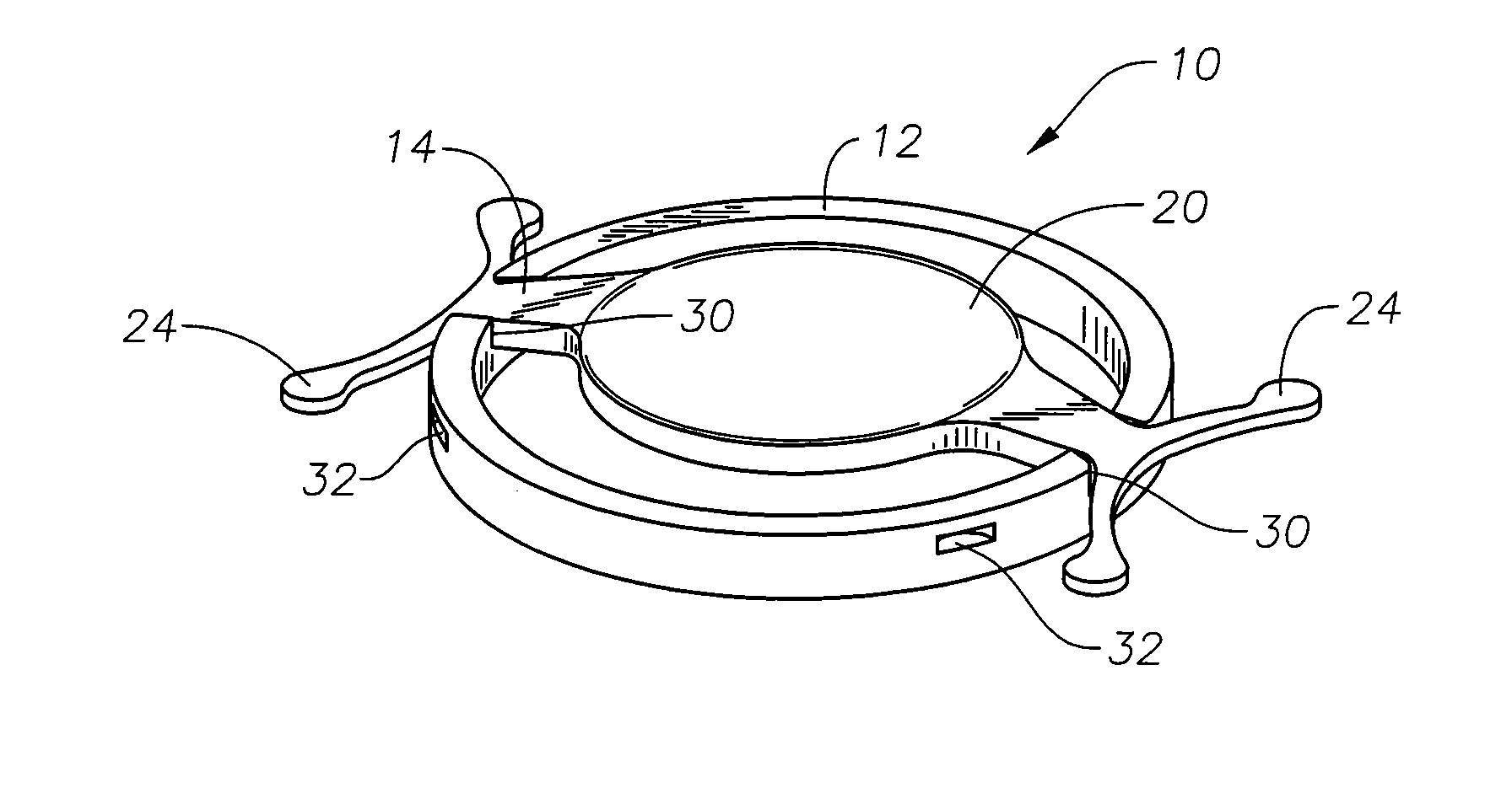 Single optic accommodative intraocular lens system