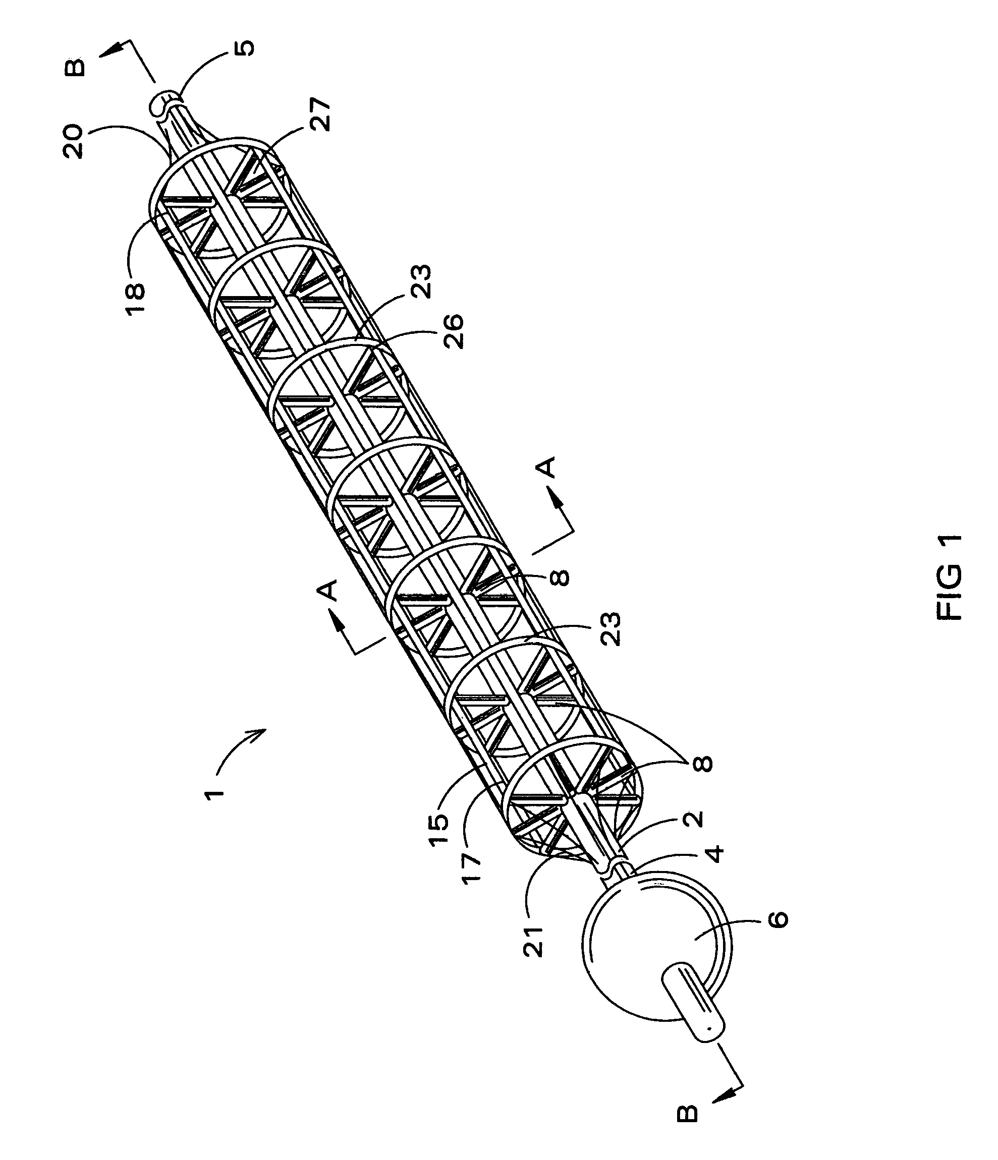 Inflatable nasopharyngeal stent