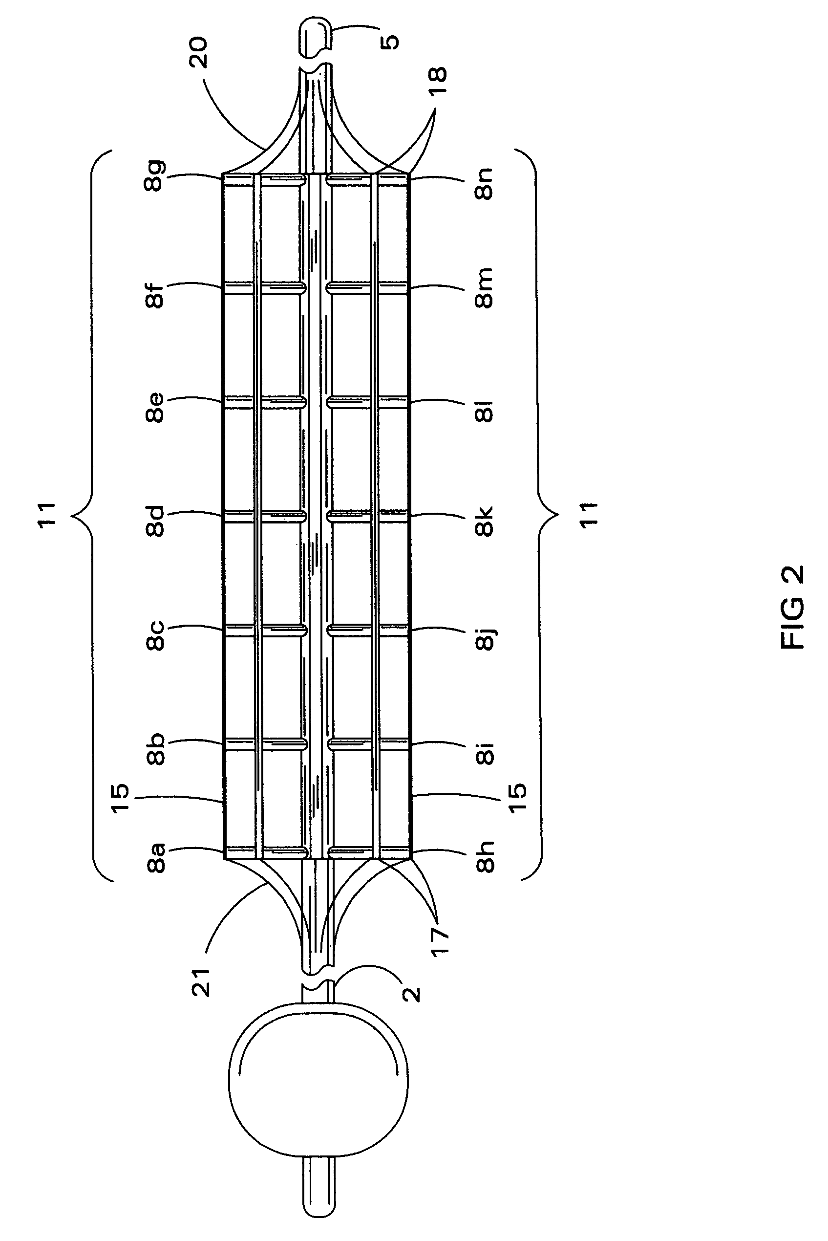 Inflatable nasopharyngeal stent