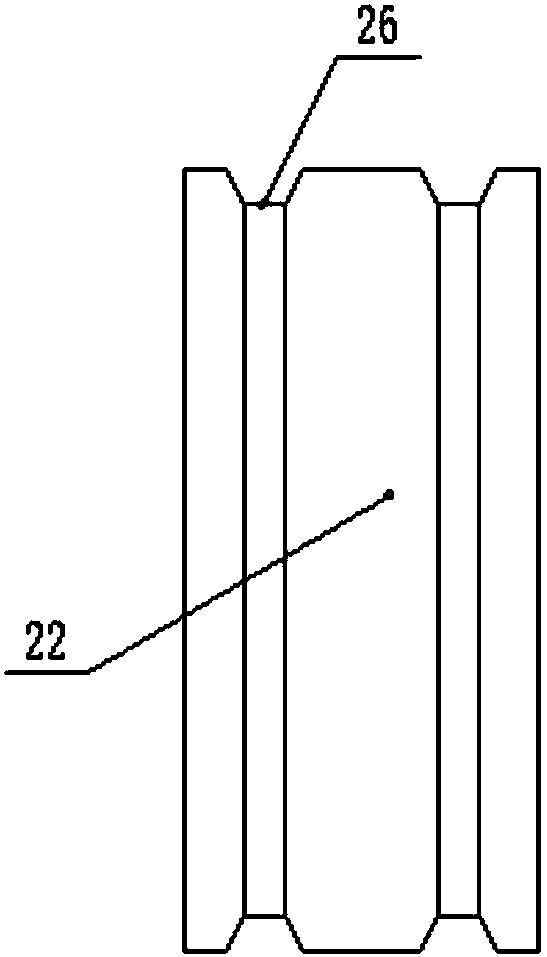 Double-crankshaft type sewage compression and dehydration environmental-friendly treatment device