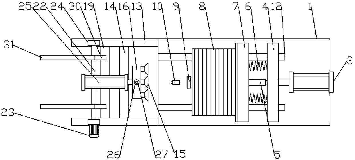 Feeding device for PCBs