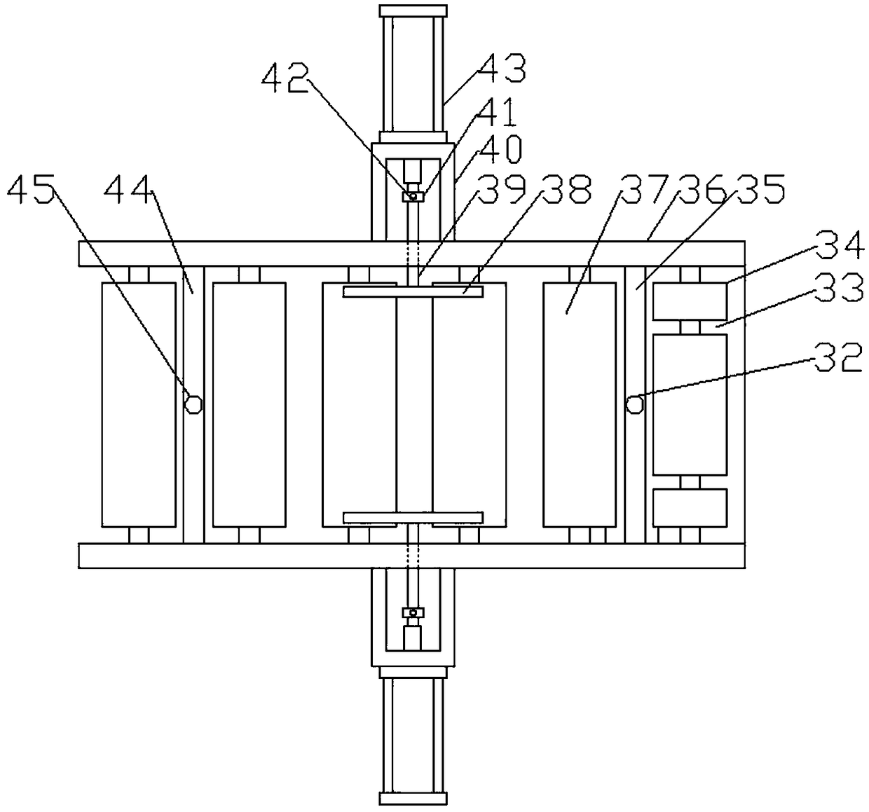 Feeding device for PCBs