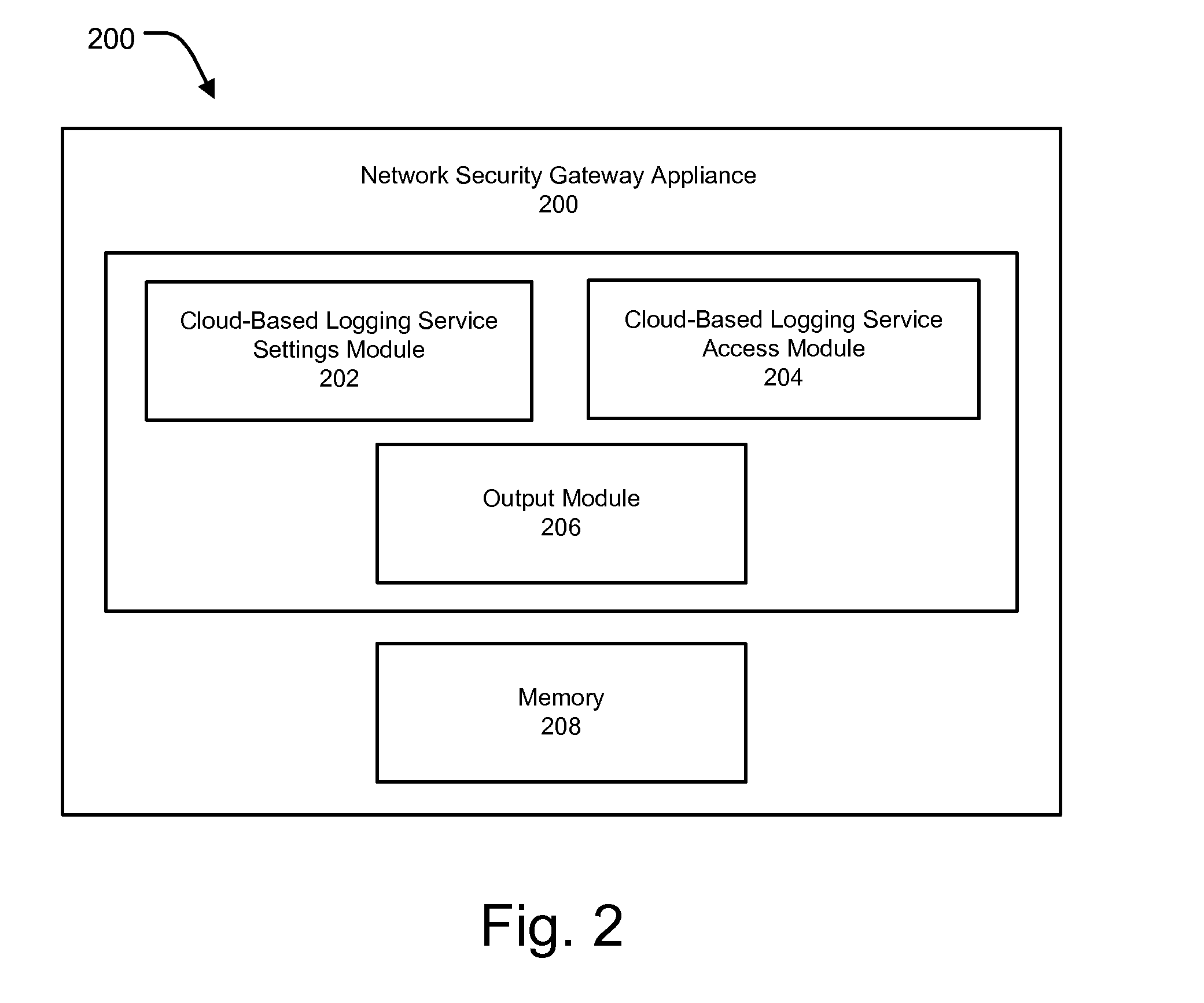 Cloud based logging service