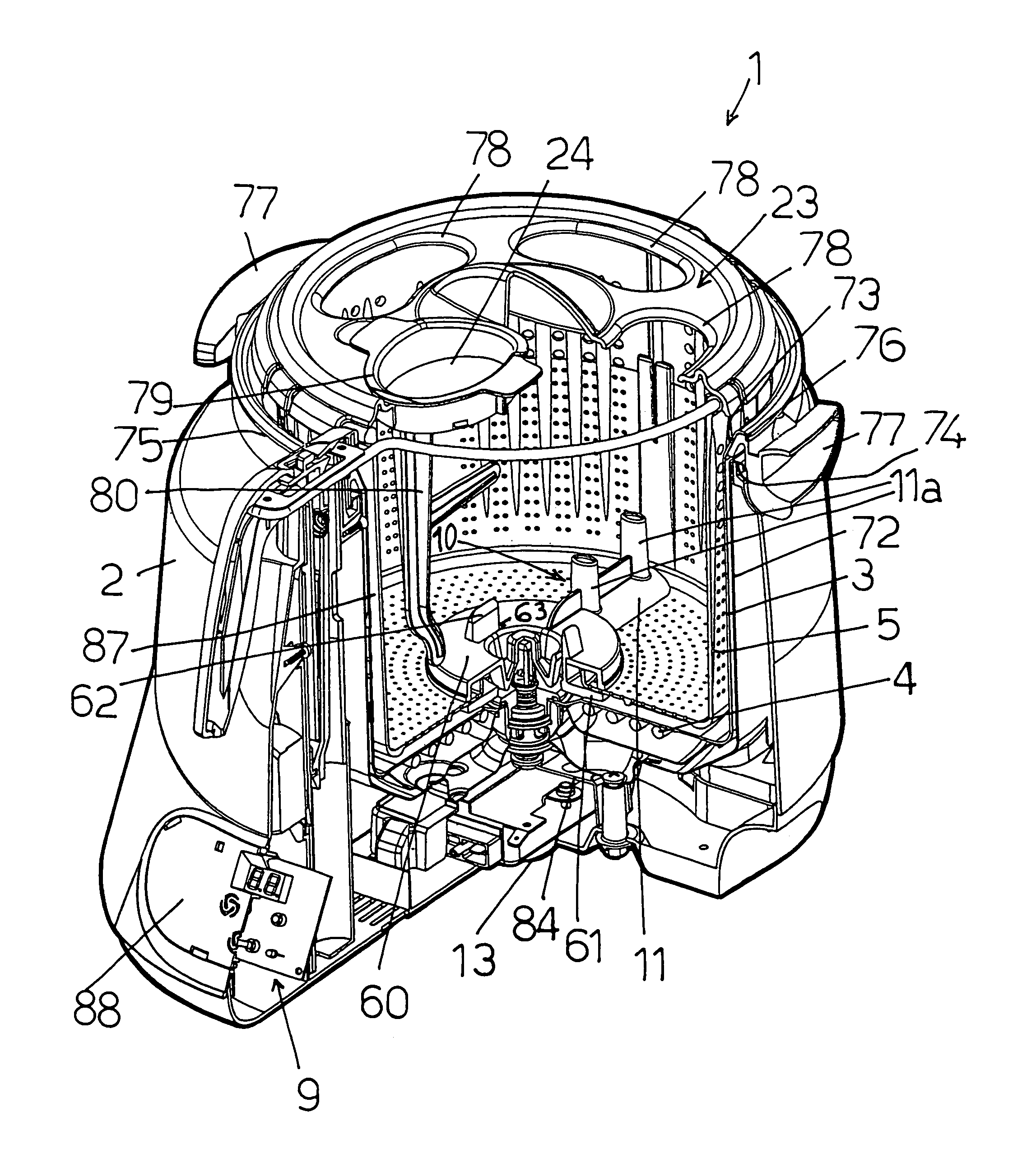 Cooking device and procedure