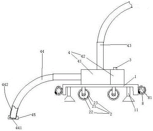 Convenient-to-hoist sewage lifting system