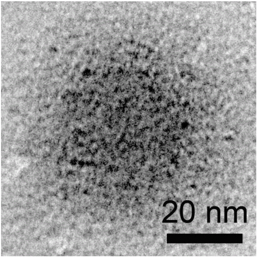 Mitochondria-target fluorescent carbon dot as well as preparation method and application thereof