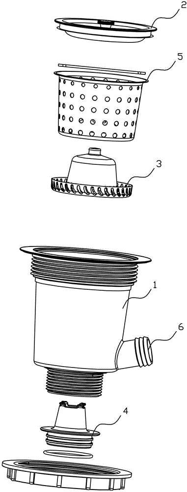 Water trough drainer and water trough drainer deodorization method