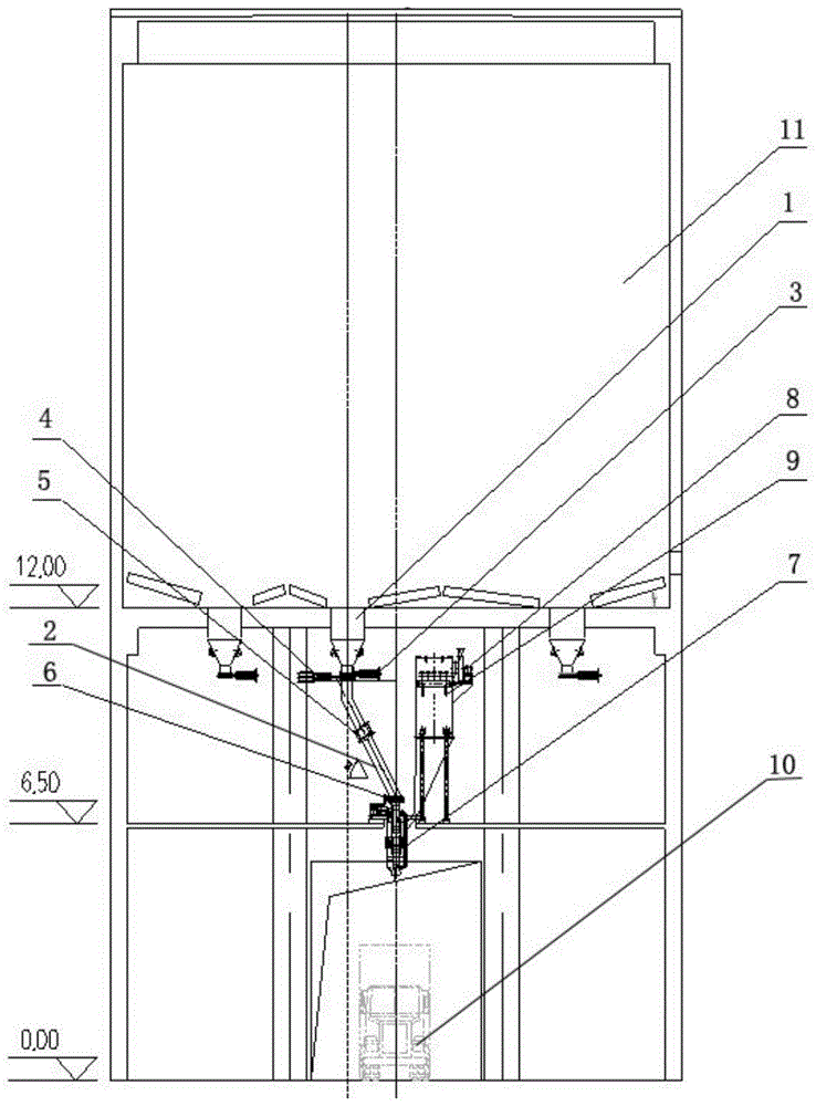 A dry ash loading device for coal-fired power plants