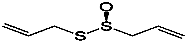 Application of allicin in reduction of stability of lipid rafts