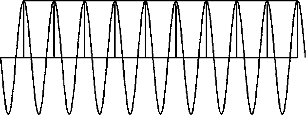 Mechanical spiral scanning ultrasonic imaging method