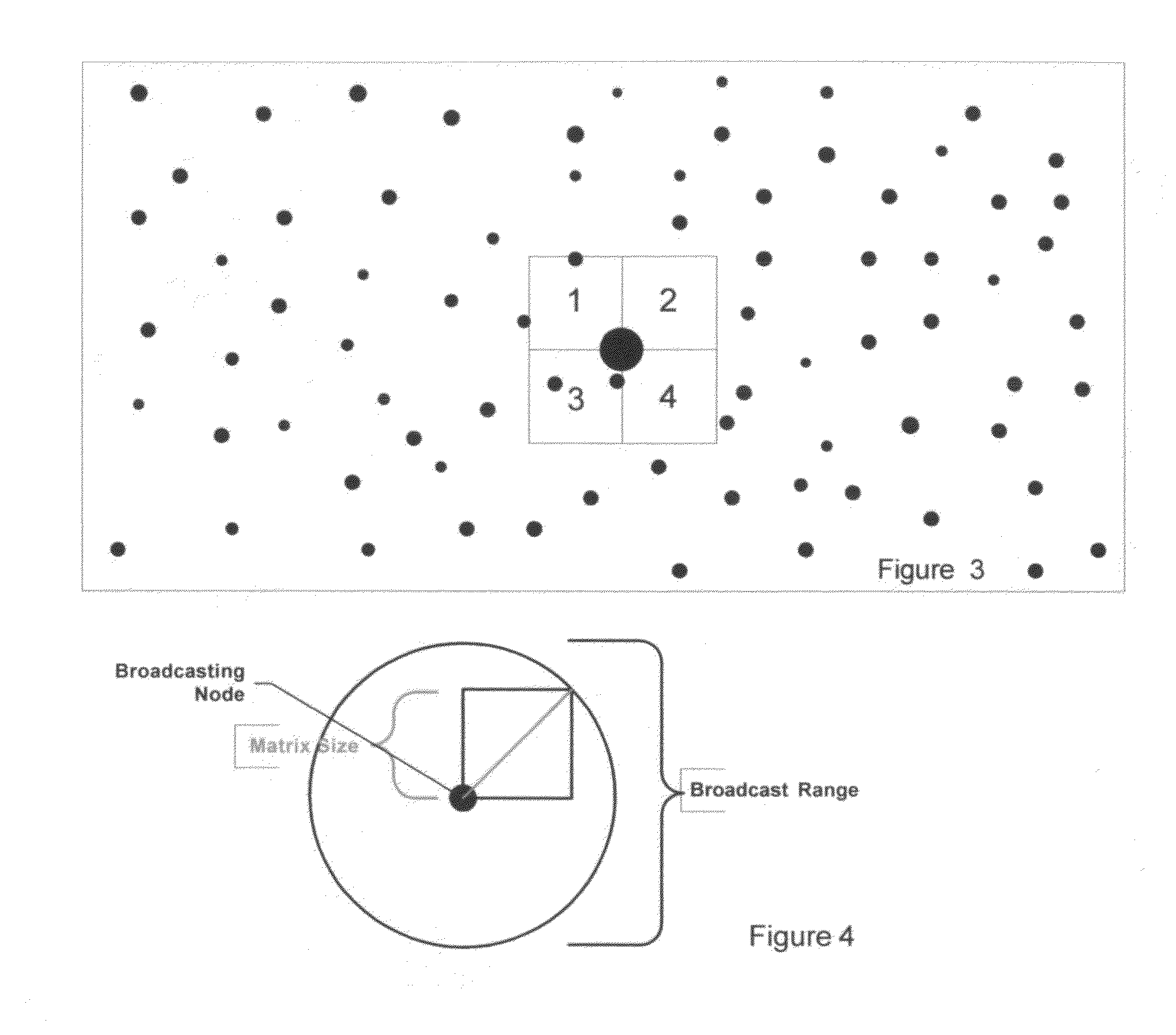 Spatial protocol for peer to peer networking using spatial binary active matrix