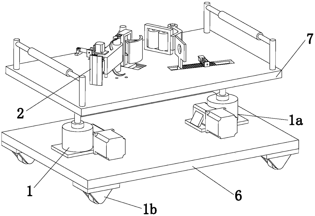 Working method of lumbar vertebra position fixing bed for children