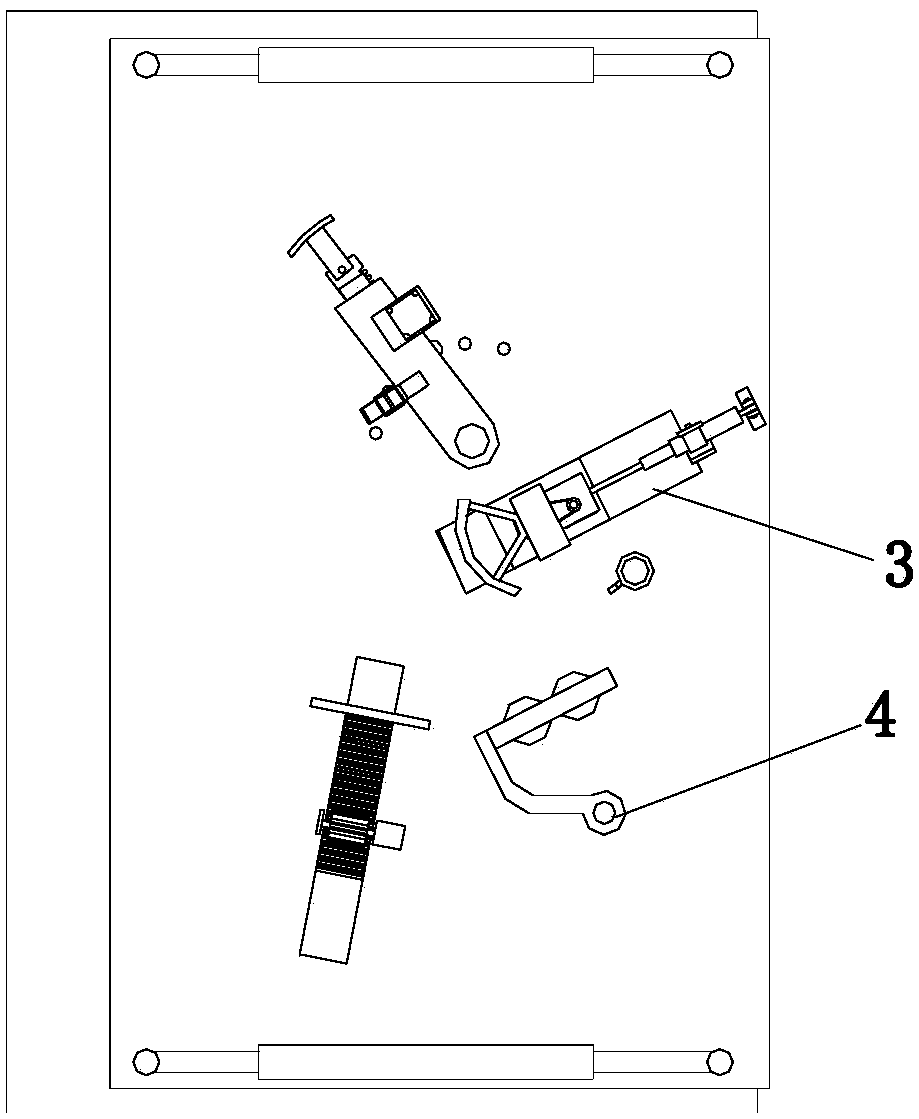 Working method of lumbar vertebra position fixing bed for children