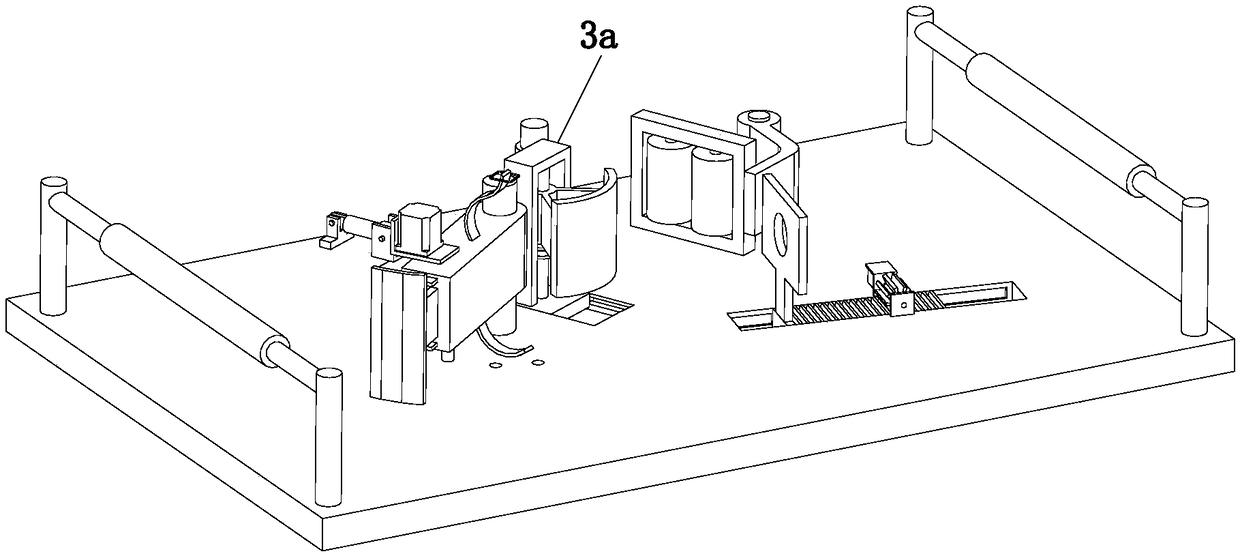 Working method of lumbar vertebra position fixing bed for children